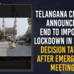 Telangana CM KCR Announces End To Imposed Lockdown In State, Decision Taken After Emergency Meeting CM Chandrashekar Rao, Mango News, Telangana decides to lift lockdown completely, Telangana decides to lift lockdown completely from June 20, Telangana govt decides to lift lockdown completely, Telangana govt lifts Covid lockdown, Telangana govt lifts Covid lockdown completely, Telangana Lifts Lockdown, Telangana Lockdown Ends, Telangana Lockdown Ends Tomorrow, Telangana Lockdown News, Telangana State Cabinet, Telangana State Cabinet Decides to Lift Lockdown, Telangana State Cabinet Decides to Lift Lockdown Completely, Telangana State Cabinet Decides to Lift Lockdown Completely from Tomorrow