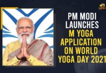 PM Modi Launches M Yoga Application On World Yoga Day 2021 International Yoga Day, International Yoga Day 2021, International Yoga Day 2021 LIVE, International Yoga Day 2021 Live Updates, International Yoga Day Celebrations 2021 Live, International Yoga Day LIVE, International Yoga Day Updates, Mango News, Mango News Telugu, PM addresses on the occasion of seventh International Yoga Day, PM Modi addresses 7th International Yoga Day programme, PM Modi highlights M-Yoga app, pm narendra modi, PM Narendra Modi Addresses on the Occasion of Seventh International Yoga Day, Yoga Day