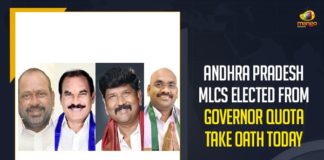 4 Candidates to Governor for the MLC Posts under Governor Quota, 4 MLCs who Nominated under Governor Quota, 4 MLCs who Nominated under Governor Quota Takes Oath Today, Andhra Pradesh, AP Govt Referred 4 Candidates to Governor for the MLC Posts under Governor Quota, Finalization of Governor Quota MLC, Finalization of Governor Quota MLC candidates in AP, Governor Quota MLC, Governor Quota MLC YSRCP Candidates, Mango News, MLC Posts under Governor Quota, MLC Posts under Governor Quota In AP
