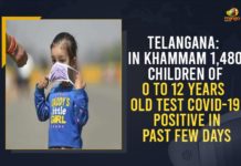 Telangana: In Khammam 1,480 Children Of 0 To 12 Years Old Test COVID-19 Positive In Past Few Days 1.4K children test positive in 21 days, 1400 Children Test Coronavirus Positive In 21 Days, 1400 children test COVID-19 positive, Coronavirus In telangana, COVID-19 infection in children, COVID-19 infection in children in Khammam, In Khammam 1480 Children Of 0 To 12 Years Old Test COVID-19 Positive In Past Few Days, Khammam, Khammam Children COVID-19 Positive, Mango News, Telangana, Telangana Khammam district