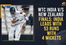 WTC India V/S New Zealand Finals: India Leads With 53 Runs With 4 Wickets BCCI, IND vs NZ playing 11, India At 217 Runs And New Zealand Records 101 Runs, India Playing 11 for WTC Final, India v/s New Zealand WTC Day 3 Scores, India vs New Zealand WTC Final, India Vs New Zealand WTC Final 2021, India vs NZ, Mango News, New Zealand v/s India World Test Championship, score of India and New Zealand, Team India, Team India Squad, virat kohli, WTC 2021, WTC 2021 Final, WTC Final, WTC Final 2021