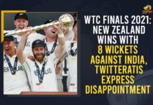 BCCI, India V/S New Zealand, India vs New Zealand WTC Final, India Vs New Zealand WTC Final 2021, India vs NZ, Mango News, New Zealand v/s India World Test Championship, New Zealand Wins Against India, New Zealand Wins With 8 Wickets, New Zealand Wins With 8 Wickets Against India, score of India and New Zealand, Team India, Team India Squad, Twitteratis Express Disappointment, virat kohli, WTC 2021, WTC 2021 Final, WTC Final, WTC Final 2021, WTC Finals 2021, WTC India V/S New Zealand, WTC India V/S New Zealand Finals