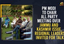 All Party Meeting Over Jammu And Kashmir Issue, Government Of India, Jammu and Kashmir, Jammu And Kashmir Issue, jammu kashmir news live, Mango News, Narendra Modi to chair all-party meet in Jammu and Kashmir, PM Modi To Chair All Party Meeting Over Jammu And Kashmir Issue, PM Modi to chair all-party meeting, PM Modi’s all-party meet with J&K leaders today, PM Modi’s All-Party Meeting on J&K, political parties leaders of the Union Territory, Prime Minister Narendra Modi, Regional Leaders Invited For Talk