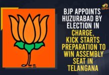 Bharatiya Janata Party, BJP Appoints Huzurabad By Election In Charge, Eatala Rajender, Huzurabad, Huzurabad Assembly constituency, Huzurabad By Election In Charge, Huzurabad by elections, Huzurabad by poll In Charge, Huzurabad by polls, Kick Starts Preparation To Win Assembly Seat In Telangana, Mango News, Telangana State Election Commission, Telangana unit of the BJP