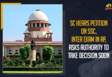 SC Hears Petition On SSC, Inter Exam In AP, Asks Authority To Take Decision Soon Andhra Pradesh Government cancels Class 10, Andhra Pradesh govt cancels Class 10 intermediate exams, AP Board Exams 2021, AP Board Exams Cancelled, AP Government Cancels 10th and Intermediate Exams, AP Government Cancels Class 10th And 12th Examination, AP Inter Exams 2021, AP Inter Exams Cancelled, AP Intermediate exam, AP SSC Inter Exams 2021, AP SSC Intermediate exams 2021 cancelled, Mango News
