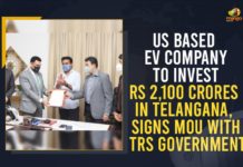US Based EV Company To Invest Rs 2,100 Crores In Telangana, Signs MoU With TRS Government Electric Vehicle Company Triton EV, Electric Vehicle Manufacturing Company, Electric Vehicle Manufacturing Company Triton, Mango News, Triton, Triton Electric Vehicle to invest 2100 cr in Telangana, Triton EV to drive into Telangana, US Based Electric Vehicle Company Triton EV, US Based Electric Vehicle Company Triton EV will be Investing Rs 2100 Crores in Telangana, US-Based EV Company’s Big Investment in Telangana, USA’s Triton EV, USA’s Triton EV to set up Rs 2100 crore plant in Telangana