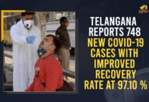 Telangana Reports 748 New COVID-19 Cases With Improved Recovery Rate At 97.10 % Coronavirus, COVID-19, Covid-19 Updates in Telangana, telangana corona district wise cases, telangana coronavirus cases district wise, telangana coronavirus cases today, telangana coronavirus cases today district wise, telangana coronavirus district wise, telangana coronavirus district wise List, Telangana Coronavirus News, telangana covid cases today bulletin, telangana covid cases today list,mango news