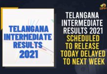 Telangana Intermediate Results 2021 Scheduled To Release Today Delayed To Next Week inter results, Inter Results In Telangana, Intermediate Results In Telangana, Intermediate Results to Release, Intermediate second year 2021 results, Telangana Inter Results, Telangana Intermediate Results, Telangana Intermediate Results 2021, Telangana Intermediate Results 2021 Scheduled To Release, Telangana Intermediate Results 2021 Scheduled To Release Today, Telangana Intermediate Results 2021 Scheduled To Release Today Delayed To Next Week, TS Inter Results 2021