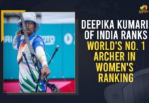 Deepika Kumari Of India Ranks World’s No. 1 Archer In Women’s Ranking archer Deepika Kumari, Deepika Kumari becomes top-ranked women’s archer, Deepika Kumari becomes World No 1 archer, Deepika Kumari Of India Ranks World’s No. 1 Archer, Deepika Kumari Of India Ranks World’s No. 1 Archer In Women’s Ranking, Indian Athlete from Ranchi, Mango News, No. 1 archer in women’s ranking list, Sports Authority of India, Sports Authority of India congratulates archer Deepika Kumari, Tokyo Olympics 2020