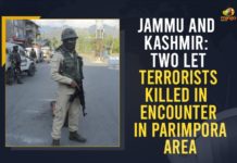 Jammu And Kashmir: Two LeT Terrorists Killed In Encounter In Parimpora Area 2 terrorists killed in Parimpur encounter, J&K, Jammu and Kashmir, Jammu and Kashmir Elections news, Jammu and Kashmir Encounter, Jammu and Kashmir security force, LeT Parimpora area, Mango News, srinagar, Top Lashkar commander killed in encounter in Kashmir, Two LeT Terrorists Killed In Encounter In Parimpora Area, Two militants including arrested LeT commander killed, Two terrorist including top LeT commander killed