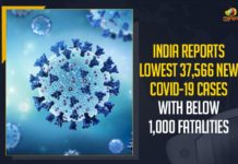 India Reports Lowest 37,566 New COVID-19 Cases With Below 1,000 Fatalities Coronavirus Cases, coronavirus cases india, coronavirus india, coronavirus india live updates, Coronavirus India News LIVE Updates, COVID-19 pandemic in India, India Coronavirus, India Covid-19 Updates, total corona cases in india today, Total Corona Positive Cases in India, total corona positive in india,mango news
