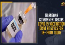 Telangana Government Begins COVID-19 Vaccination Drive At GCVCs For 18+ From Today Corona Vaccination Drive, Corona Vaccination Programme, covid 19 vaccine, Covid Vaccination, Covid vaccine for all above 18 yrs, Covid-19 Vaccination Drive, COVID-19 Vaccination Drive At GCVCs For 18+, Government COVID-19 vaccination centres, Mango News, Telangana Government, Telangana Government Begins COVID-19 Vaccination Drive, Telangana Government Begins COVID-19 Vaccination Drive At GCVCs For 18+ From Today, Telangana Health Department, Vaccine Distribution