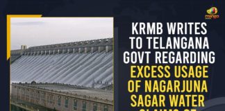 andhra pradesh, Andhra Pradesh Government, Excess Usage Of Nagarjuna Sagar Water Claims Of AP Govt, Krishna River Management Board, KRMB Writes To Telangana Govt Regarding Excess Usage Of Nagarjuna Sagar Water Claims Of AP Govt, KRMB wrote to the Telangana Irrigation Engineer in Chief, Mango News, Nagarjuna Sagar, Nagarjuna Sagar project, Nagarjuna Sagar water usage, Rayalaseema Lift Irrigation work, TRS Government, Union Jal Shakti Ministry