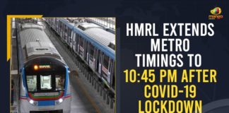 Hyderabad Metro Rail Service, Hyderabad Metro Rail timings rescheduled, Hyderabad metro timings change as Telangana, Hyderabad Metro timings rescheduled due to Covid, Hyderabad Metro timings rescheduled due to Covid lockdown, Hyderabad Metro to reschedule timings, Lockdown Extension, Mango News, Metro timings rescheduled, Timings of Hyderabad Metro Rail Service Rescheduled, Timings of Hyderabad Metro Rail Service Rescheduled From Today