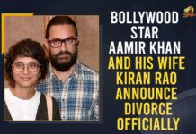 Aamir Khan And His Wife Kiran Rao, Aamir Khan And His Wife Kiran Rao Announce Divorce, Aamir Khan and Kiran Rao announce separation, Aamir Khan and Kiran Rao Divorce, Aamir Khan Wife Kiran Rao, Aamir Khan Wife Kiran Rao Announce Divorce, Actor Aamir Khan and wife Kiran Rao announce divorce, Actor Aamir Khan Wife Kiran Rao Announce Divorce, Bollywood Star Aamir Khan, Bollywood Star Aamir Khan And His Wife Kiran Rao Announce Divorce Officially, Mango News