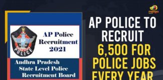 6500 AP police jobs in Recruitment Notification, 6500 police jobs would be filled annually in AP, andhra pradesh, AP Police Constable Recruitment 2021, ap police recruitment, AP Police Recruitment 2021, AP Police To Recruit 6500 Police Personnel, AP Police To Recruit 6500 Police Personnel Annually, AP Police To Recruit 6500 Police Personnel Annually From 2022, Gautam Sawang, Latest AP Police Recruitment 2021, Mango News, Police Jobs