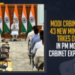 43 Leaders Take Oath as Ministers, Cabinet Expansion, Full List of Ministers and their Portfolios in PM Cabinet, List of 43 New Ministers, Mango News, Ministers and their Portfolios in PM Narendra Modi’s Cabinet, Modi Cabinet expansion, Modi Cabinet Expansion 2021, Modi govt cabinet expansion, PM Modi cabinet reshuffle, PM Modi cabinet reshuffle LIVE updates, Prime Minister Narendra Modi, Union Cabinet, Union Cabinet Expansaion, Union Cabinet Expansion, Union Cabinet reshuffle