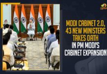 Modi Cabinet 2.0, 43 New Ministers Takes Oath In PM Modi’s Cabinet Expansion 43 Leaders Take Oath as Ministers, Cabinet Expansion, Full List of Ministers and their Portfolios in PM Cabinet, List of 43 New Ministers, Mango News, Ministers and their Portfolios in PM Narendra Modi’s Cabinet, Modi Cabinet expansion, Modi Cabinet Expansion 2021, Modi govt cabinet expansion, PM Modi cabinet reshuffle, PM Modi cabinet reshuffle LIVE updates, Prime Minister Narendra Modi, Union Cabinet, Union Cabinet Expansaion, Union Cabinet Expansion, Union Cabinet reshuffle