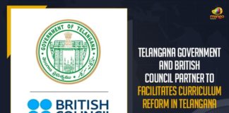 British Council, British Council Partner, British Council to promote curriculum reform, British Council to promote curriculum reform in Telangana, British Council TSCHE to begin curriculum reform, Curriculum Reform In Telangana, higher education institutions, higher education institutions in telangana, Mango News, standard of education in Telangana, Telangana, Telangana Government, Telangana Government And British Council Partner, Telangana Government And British Council Partner To Facilitates Curriculum Reform In Telangana, Telangana State Council of Higher Education