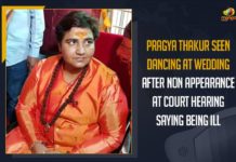 Pragya Thakur Seen Dancing At Wedding After Non Appearance At Court Hearing Saying Being Ill BJP MP Pragya Thakur seen dancing at Bhopal wedding, BJP MP Pragya Thakur seen dancing at wedding, BJP’s Pragya Thakur too ill to appear in court, dance video of MP Pragya Thakur, dance video of MP Pragya Thakur went viral, Mango News, Pragya Thakur, Pragya Thakur Seen Dancing, Pragya Thakur Seen Dancing At Wedding, Pragya Thakur Seen Dancing At Wedding After Non Appearance At Court Hearing Saying Being Ill
