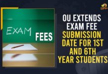 OU Extends Exam Fee Submission Date For 1st And 6th Year Students Mango News, Osmania University, OU Degree 1st/6th Sem Exam Fee Notification 2021, OU Degree Exam Fee Due Dates 2021, OU degree exam fee last date 2021, OU Exams, OU Extends Exam Fee Date, OU Extends Exam Fee Submission, OU Extends Exam Fee Submission Date, OU Extends Exam Fee Submission Date For 1st And 6th Year Students, undergraduate students of first and sixth semester