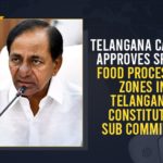 Cabinet nods to Telangana Food Processing Policy, Food Processing Policy, Green signal to Telangana Food Processing Policy, Mango News, telangana, Telangana Cabinet, Telangana Cabinet 2021, Telangana Cabinet clears Food Processing Policy, Telangana Cabinet nod to food processing, Telangana Food Processing Policy, Telangana State Cabinet, Telangana State Cabinet Decisions, Telangana State Cabinet Gives Green signal to Telangana Food Processing Policy