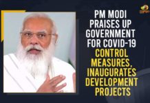PM Modi Praises UP Government For COVID-19 Control Measures, Inaugurates Development Projects Inaugurates Development Projects, Mango News, Modi in Varanasi Live Updates, Narendra Modi announcements, Narendra Modi in UP Highlights, PM Modi inaugurates development projects, PM Modi praised Yogi Adityanath, PM Modi Praises UP Government, PM Modi Praises UP Government For COVID-19 Control Measures, PM Modi praises UP govt for pace of development, PM Modi Varanasi Visit LIVE Updates, rime Minister Narendra Modi, UP efforts in tackling COVID-19 second wave