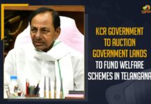 KCR Government To Auction Government Lands To Fund Welfare Schemes In Telangana