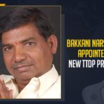 Bakkani Narasimhulu, Bakkani Narasimhulu appointed president of Telangana TDP, Bakkani Narasimhulu as Telangana TDP President, Bakkani Narasimhulu Take Oath as TDP President, Chandrababu Appointed Bakkani Narasimhulu as Telangana TDP President, Mango News, New Telangana-TDP President, TDP Chief Chandrababu, TDP Chief Chandrababu Appointed Bakkani Narasimhulu as Telangana TDP President, telangana, Telangana TDP president