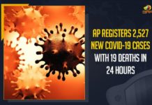 AP Registers 2,527 New COVID-19 Cases With 19 Deaths In 24 Hours Andhra Pradesh, Andhra Pradesh COVID-19 Daily Bulletin, Andhra Pradesh Department of Health, ap coronavirus cases today, ap coronavirus cases total, ap coronavirus updates district wise, AP COVID 19 Cases, AP Total Positive Cases, COVID-19, COVID-19 Daily Bulletin, Total Corona Cases In AP,mango news
