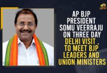 AP BJP President Somu Veerraju On Three Day Delhi Visit, To Meet BJP Leaders And Union Ministers andhra pradesh, Andhra Pradesh Bjp, AP BJP President, AP BJP President Somu Veerraju, AP BJP President Somu Veerraju On Three Day Delhi Visit, BJP Leaders And Union Ministers, BJP to submit objections on river board jurisdiction, Gajendra Shekhawat., Jal Shakti Minister of India, Jal Shakti Minister of India Gajendra Shekhawat, Mango News, Somu Veerraju, Somu Veerraju On Three Day Delhi Visit, Somu Veerraju to meet union ministers