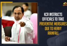 KCR Instructs Officials To Take Preventive Measures Due To Heavy Rainfall CM KCR Instructed Officials Leaders to Take Preventive Measures on Flood Situation due to Heavy Rains, Heavy Rainfall Predicted In Hyderabad, Heavy Rains, Hyderabad Floods, Hyderabad Rains, IMD Predicts Rainfall In Telangana, Indian Meteorological Department, KCR Instructed Officials Leaders to Take Preventive Measures on Flood Situation, Mango News, Preventive Measures on Flood Situation due to Heavy Rains, Telangana CM KCR, Telangana CM KCR Over flood situation, Telangana Heavy Rainfall, telangana rain news today, telangana rainfall