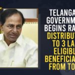 Distribution of new ration cards, Distribution of new ration cards set to begin in Telangana, Mango News, New Ration Cards Distribution, New ration cards distribution in Telangana, New Ration Cards Distribution Started, New Ration Cards Distribution Started Across the Telangana, New Ration Cards Distribution Started Across the Telangana State, New ration cards to be distributed, Telangana govt starts distribution of new ration cards, Telangana New Ration Cards Distribution