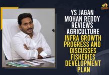 YS Jagan Mohan Reddy Reviews Agriculture Infra Growth Progress And Discusses Fisheries Development Plan Agriculture Infra Growth In AP, AP Agriculture Infra Growth, AP Fisheries Development, AP Fisheries Development Plan, CM for augmentation of fisheries infra, CM YS Jagan Mohan Reddy stresses on agriculture infra, Fisheries Development Plan, Fisheries Development Plan In AP, Jagan Reddy reviews Agri Infra Fund Projects in Andhra, Mango News, YS Jagan Mohan Reddy Reviews Agriculture Infra Growth Progress, YS Jagan Mohan Reddy Reviews Agriculture Infra Growth Progress And Discusses Fisheries Development Plan, YS Jagan On Fisheries Development Plan