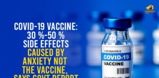 30 %-50 % Side Effects Caused By Anxiety, 30 %-50 % Side Effects Caused By Anxiety Not The Vaccine, AEFI, coronavirus vaccine, Coronavirus Vaccine In India, COVAXIN, covid 19 vaccine, COVID-19 Vaccine Awareness, COVID-19 Vaccine Awareness Drive, COVID-19 Vaccine Side Effects, COVID-19 Vaccine Side Effects News, Covishield, Mango News, National Adverse Events Following Immunisation, Pfizer, Sputnik V