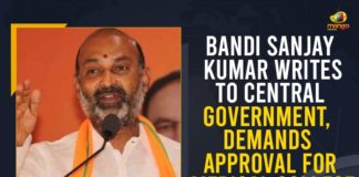 approval for a medical college in Gadwal, approval for a medical college in Gadwal district, Bandi Sanjay Kumar, Bandi Sanjay Kumar Writes To Central Government, Bandi Sanjay Kumar Writes To Central Government Demands Approval For Medical College in Gadwal, Bandi Sanjay writes to centre to sanction medical college, Bandi urges Telangana govt to recruit medicos, Bharatiya Janata Party, BJP President of Telangana, Central Government, Mango News, medical college in Gadwal