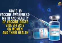 COVID-19 Vaccine Awareness: Myth And Reality Of Vaccine Doses Side Effects On Women And Their Health 30 %-50 % Side Effects Caused By Anxiety, 30 %-50 % Side Effects Caused By Anxiety Not The Vaccine, AEFI, coronavirus vaccine, Coronavirus Vaccine In India, COVAXIN, covid 19 vaccine, COVID-19 Vaccine Awareness, COVID-19 Vaccine Awareness Drive, COVID-19 Vaccine Side Effects, COVID-19 Vaccine Side Effects News, Covishield, Mango News, National Adverse Events Following Immunisation, Pfizer, Sputnik V
