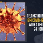 Telangana Reports 614 COVID-19 Cases With 4 Deaths In 24 Hours Coronavirus, COVID-19, Covid-19 Updates in Telangana, telangana corona district wise cases, telangana coronavirus cases district wise, telangana coronavirus cases today, telangana coronavirus cases today district wise, telangana coronavirus district wise, telangana coronavirus district wise List, Telangana Coronavirus News, telangana covid cases today bulletin, telangana covid cases today list,mango news