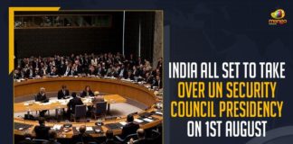 India All Set To Take Over UN Security Council Presidency, India All Set To Take Over UN Security Council Presidency On 1st August, India set to take over as President of UN Security Council, India set to take over UNSC presidency, Mango News, President of UN Security Council, security council of un, Security Council Presidency, UN Security Council, United Nations Security Council, UNSC presidency