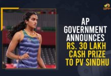 AP Government Announces Rs. 30 Lakh Cash Prize To PV Sindhu Andhra Pradesh Government, Andhra Pradesh Government announced prize money To PV Sindhu, AP Government Announces Rs. 30 Lakh Cash Prize To PV Sindhu, Bronze Medal at the Tokyo Olympics, Bronze Medal of P.V. Sindhu at the Tokyo Olympics 2020, Mango News, Olympics medals, prize money To PV Sindhu, PV Sindhu, PV Sindhu Won Bronze Medal, PV Sindhu Won Bronze Medal In Olympics, PV Sindhu Won Bronze Medal In Tokyo Olympics, PV Sindhu Won Bronze Medal In Tokyo Olympics 2020