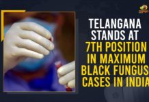 Telangana Stands At 7th Position In Maximum Black Fungus Cases In India Black Fungus Cases, Black Fungus Cases In India, Black Fungus Cases In Telangana, Black Fungus Infection Symptoms, Black Fungus New Cases, Black Fungus Treatment, Cases Of Black Fungus In Telangana, COVID-19, Mango News, Telangana, Telangana Black Fungus, Telangana Stands At 7th Position In Maximum Black Fungus, Telangana Stands At 7th Position In Maximum Black Fungus Cases, Telangana Stands At 7th Position In Maximum Black Fungus Cases In India