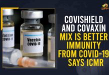 Covishield And COVAXIN Mix Vaccine Doses Gives Better Immunity From COVID-19, Says ICMR coronavirus vaccine, coronavirus vaccine News, Covishield And COVAXIN Mix Vaccine Doses, Covishield And COVAXIN Mix Vaccine Doses Gives Better Immunity From COVID-19, Covishield Covaxin Mix Shows Positive Results, Covishield-Covaxin Mix Gives Results, ICMR, Mango News, Mix of Covishield Covaxin vaccine doses give better immunity, Mix of Covishield-Covaxin provides better shield, Mixing Covishield & Covaxin, Mixing of Covishield COVAXIN vaccines, Mixing of Covishield COVAXIN vaccines gives positive results