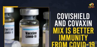 coronavirus vaccine, coronavirus vaccine News, Covishield And COVAXIN Mix Vaccine Doses, Covishield And COVAXIN Mix Vaccine Doses Gives Better Immunity From COVID-19, Covishield Covaxin Mix Shows Positive Results, Covishield-Covaxin Mix Gives Results, ICMR, Mango News, Mix of Covishield Covaxin vaccine doses give better immunity, Mix of Covishield-Covaxin provides better shield, Mixing Covishield & Covaxin, Mixing of Covishield COVAXIN vaccines, Mixing of Covishield COVAXIN vaccines gives positive results