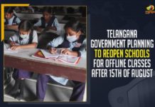 Telangana Government Planning To Reopen Schools For Offline Classes After 15th Of August