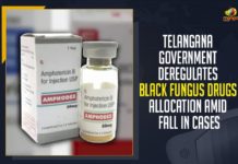 Telangana Government Deregulates Black Fungus Drugs Allocation Amid Fall In Cases Black Fungus, Black Fungus Drugs, Black Fungus infections in Telangana, Centre to discontinue allocation of anti-Black Fungus drug, Mango News, Telangana deregulates anti-Black Fungus drug, Telangana deregulates black fungus injections, Telangana Government Deregulates Black Fungus Drugs, Telangana Government Deregulates Black Fungus Drugs Allocation, Telangana Government Deregulates Black Fungus Drugs Allocation Amid Fall In Cases