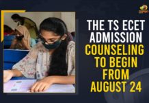 The TS ECET Admission Counseling To Begin From August 24 Eamcet-2021 Admissions Counselling First Phase Schedule Released, Mango News, Telangana To Begin First Phase Of TS EAMCET Counselling, TS Eamcet, TS EAMCET 2021, TS EAMCET 2021 Counselling 1st phase, TS EAMCET 2021 Counselling 1st phase schedule, TS EAMCET 2021 Counselling 1st phase schedule released ., TS EAMCET 2021 Counselling Schedule, TS Eamcet-2021 Admissions Counselling First Phase Schedule, TS Eamcet-2021 Admissions Counselling First Phase Schedule Released