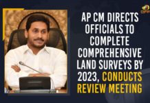 AP CM Directs Officials To Complete Comprehensive Land Surveys By 2023, Conducts Review Meeting Andhra CM Orders Statewide Land Survey, Andhra Pradesh Government, AP CM Directs Officials To Complete Comprehensive Land Surveys By 2023, AP CM directs officials to complete the comprehensive land survey, AP CM YS Jagan Mohan Reddy wants land survey completed, Complete comprehensive land survey by 2023, Complete land survey by June 2023, comprehensive land survey, Comprehensive Land Surveys, Mango News
