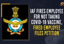 IAF Fires Employee For Not Taking COVID-19 Vaccine, Fired Employee Files Petition covid 19 vaccine, Employee Fired For Not Taking COVID-19 Vaccine, Fired Employee Files Petition, IAF employee, IAF Employee Fired For Not Taking COVID-19 Vaccine, IAF Fires Employee For Not Taking COVID Vaccine, IAF Fires Employee For Not Taking COVID-19 Vaccine, IAF jobs, Indian Air Force, Indian Air Force sacks employee in Rajasthan for vaccine, Mango News, Solicitor General Devang Vyas, Yogendra Kumar