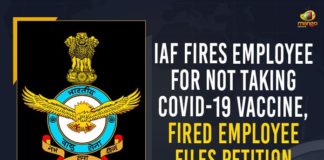 covid 19 vaccine, Employee Fired For Not Taking COVID-19 Vaccine, Fired Employee Files Petition, IAF employee, IAF Employee Fired For Not Taking COVID-19 Vaccine, IAF Fires Employee For Not Taking COVID Vaccine, IAF Fires Employee For Not Taking COVID-19 Vaccine, IAF jobs, Indian Air Force, Indian Air Force sacks employee in Rajasthan for vaccine, Mango News, Solicitor General Devang Vyas, Yogendra Kumar