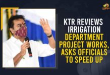 KTR Reviews Irrigation Department Project Works, Asks Officials To Speed Up Complete irrigation projects in Sircilla, Complete pending irrigation projects in Sircilla, irrigation projects in Sircilla, Irrigation Sector Status in Sircilla District, KTR Held Review over Irrigation Sector Status, KTR Review on irrigation projects, KTR Review on irrigation projects in Sircilla, Mango News, Minister KTR, Minister KTR Held Review over Irrigation Sector Status in Sircilla, Minister KTR Held Review over Irrigation Sector Status in Sircilla District
